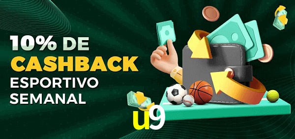 10% de bônus de cashback na u9