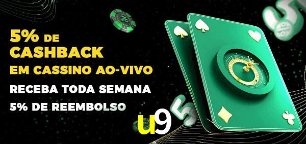 Promoções do cassino ao Vivo u9